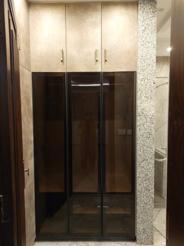 Aluminium Glass Kitchen Cabinet Doors