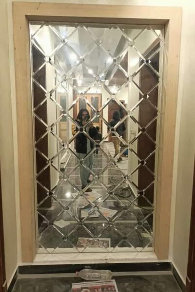 Looking mirror wall in Lahore